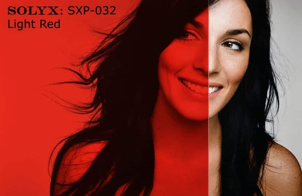 SXP-032UV Light Red – Stained Glass Window Film. Transparent, optically clear, colored polyester film with a scratch-resistant protective coating. Glossy…