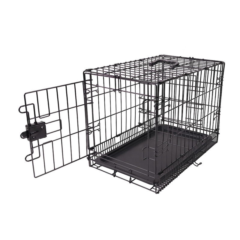 Amazon Basics Portable Foldable Metal Wire Dog Crate 30-Inch Single Door