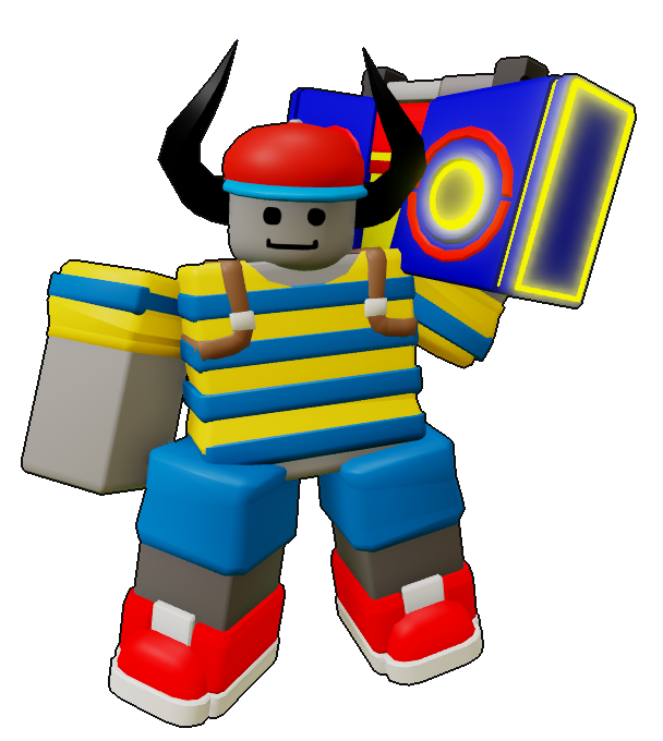 Boombox, but modeled to look like Ness from the Mother series.
