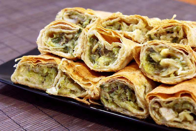 Pita sa pečurkama od heljdinih kora