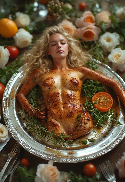 Garden wedding wom served Blonde 0 88