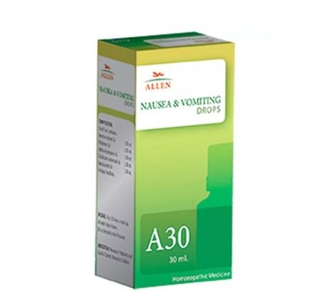 Allen A30 Nausea & Vomiting Drops (30ml)