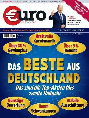 Cover: Euro am Sonntag Finanzmagazin No 25 vom 23  Juni 2023