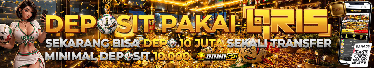 DEPOSIT VIA QRIS MIN DEPO 10K!