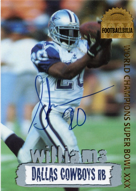 WILLIAMS, SHERMAN 1996 COWBOYBILIA