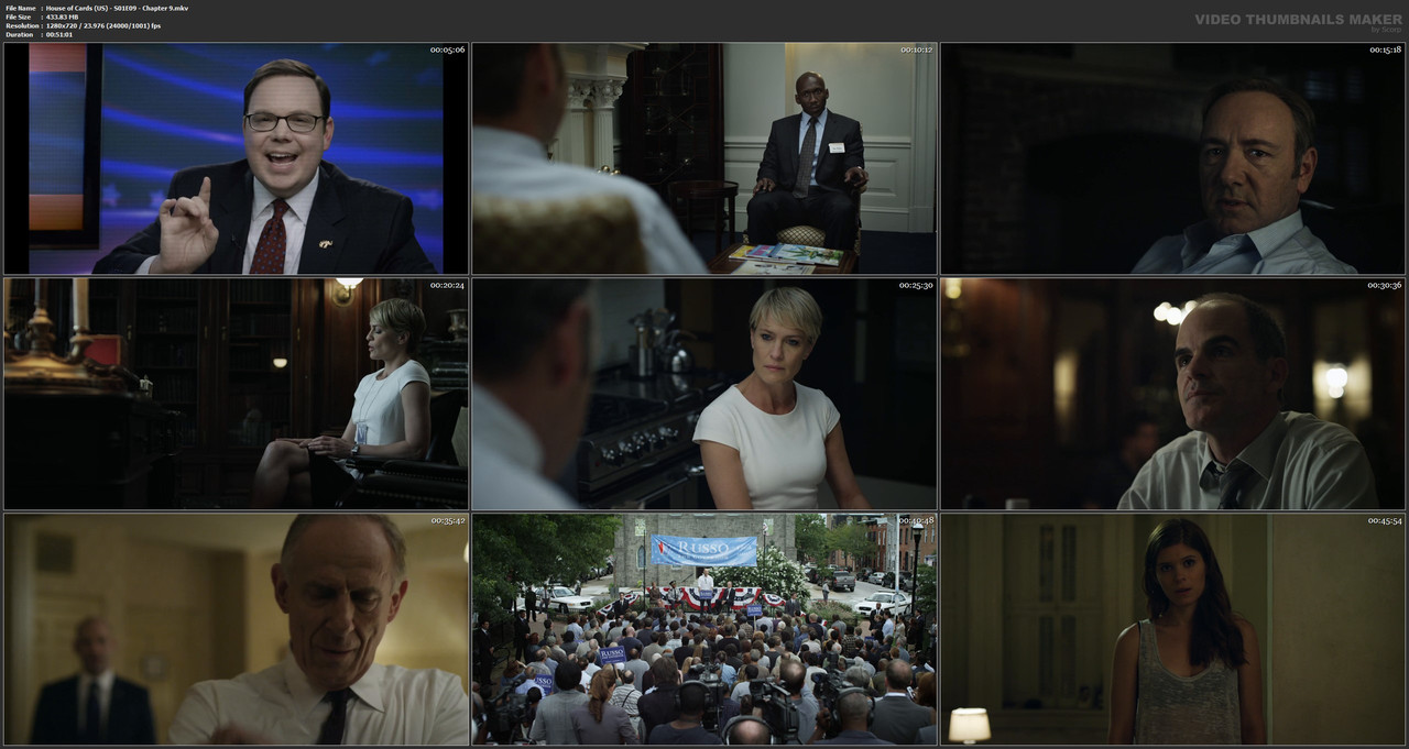 House of Cards (US) - S01E09 - Chapter 9.mkv