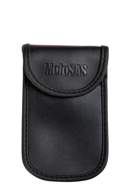 Motosas Faraday pouch front view