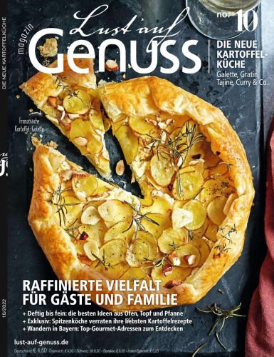 Cover: Lust auf Genuss Magazin Oktober No 10 2022