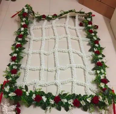 bridal entry flower chadar