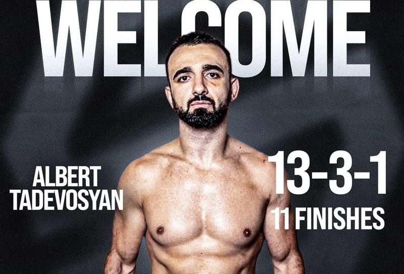 Алберт Тадевосян подписа с UFC