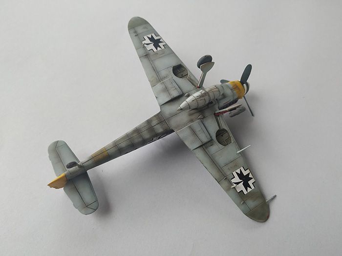 Bf-109G 2.Lj. AZ model i Revell 1/72 Pt.II IMG-20201024-123417