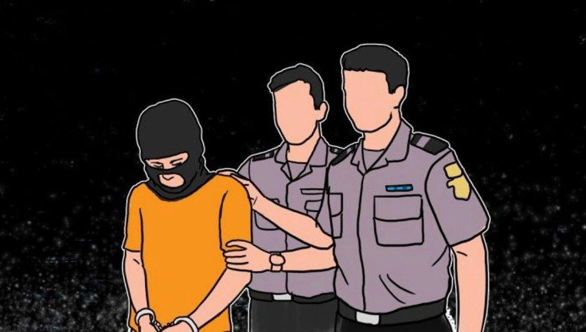 Ketahuan Mencuri Burung di Cideng