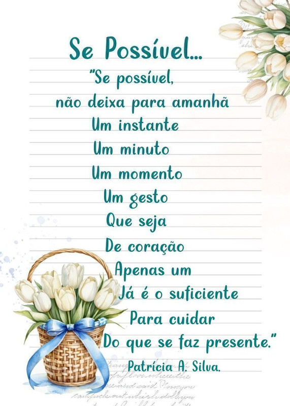 Se Possível...
