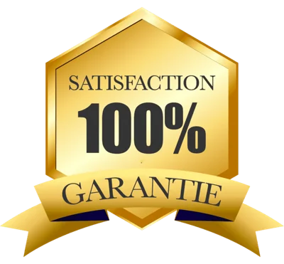 Satisfaction 100% garantie
