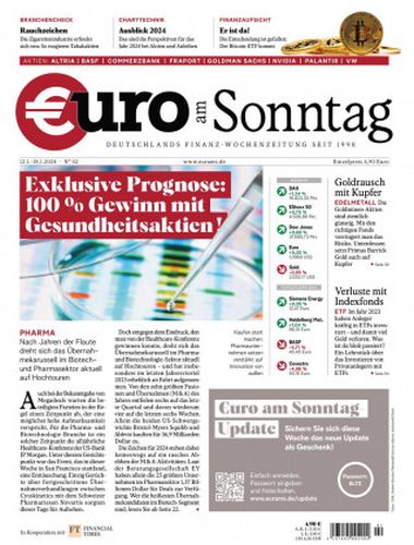 Euro am Sonntag Finanzmagazin No 02 vom 12  Januar 2024