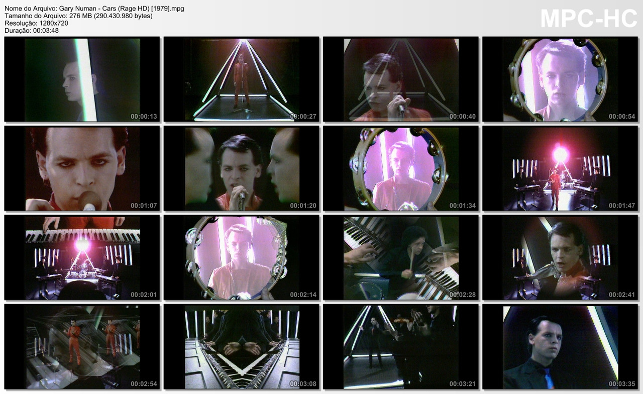 Gary Numan - Cars (Rage HD) [1979]