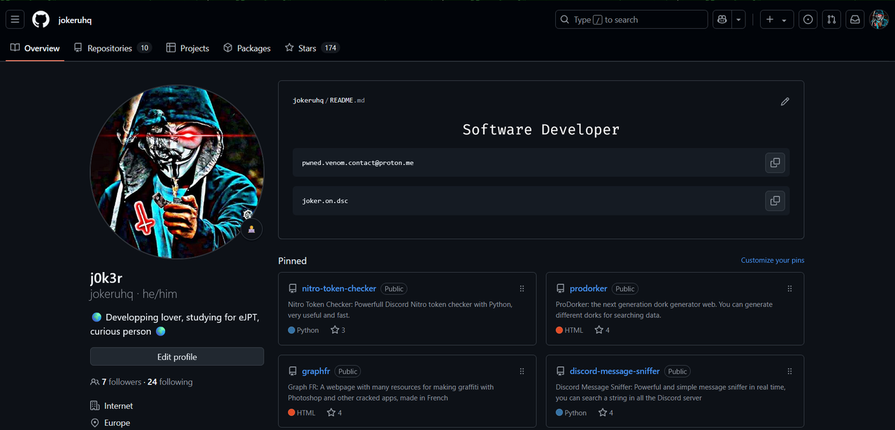 GitHub Account