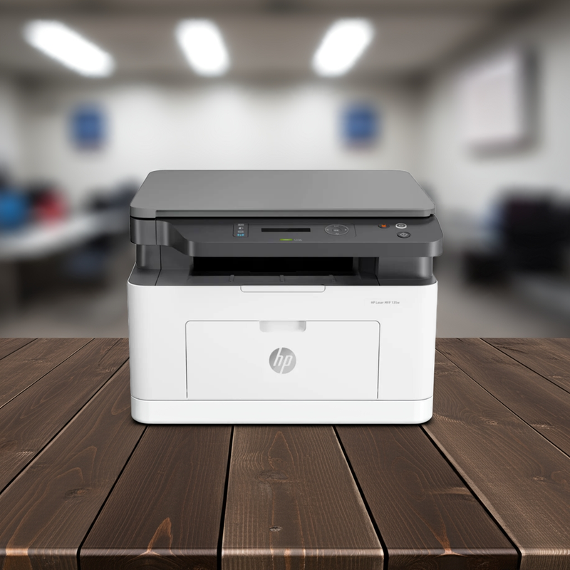 Ícone de Wi-Fi indicando a conectividade sem fio da impressora HP