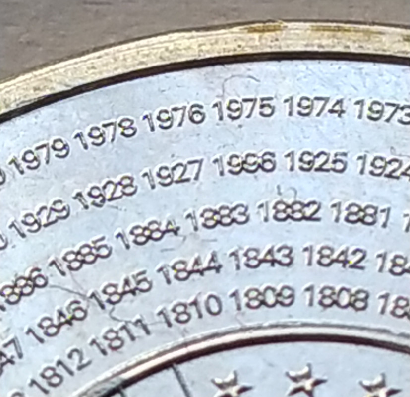 2006 5 € 200 años adm tributaria con errores en fechas pl detalle 3 anv.JPG