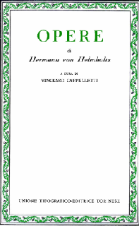 Hermann Von Helmholtz (a cura di Vincenzo Cappelletti) - Opere (1967)