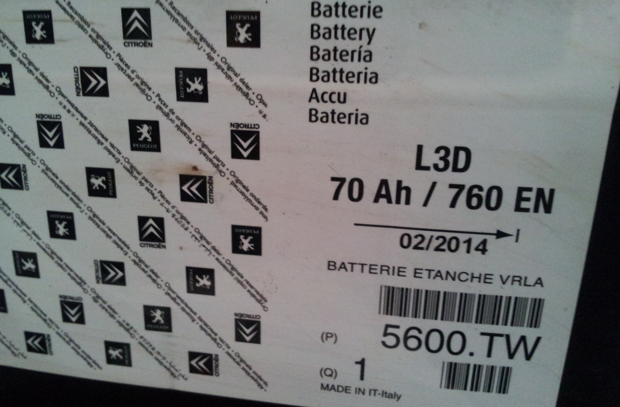 baterie 508