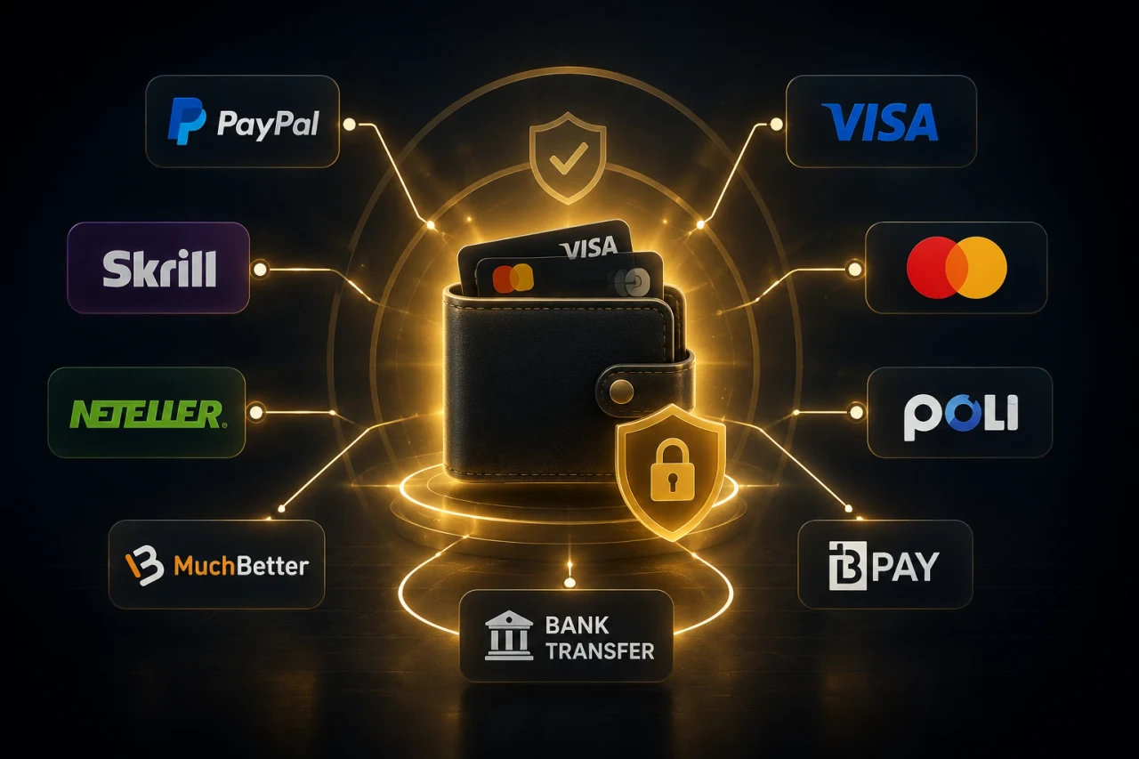 E-wallets and payment methods casino Australia