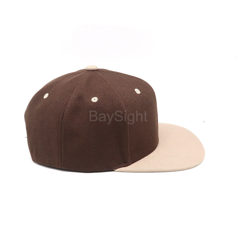 solid baseball cap hip hop snapback hat