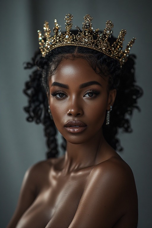 Naked-ebony-Queen-crown-soft-f-(4)
