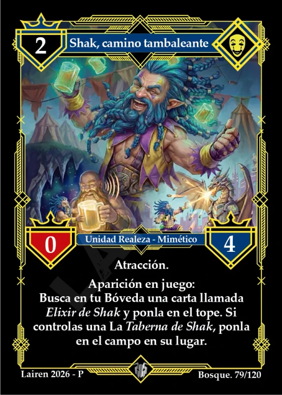 SHAK, CAMINO TAMBALEANTE