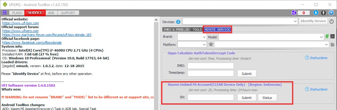 UFI don't connect Qualcomm HS-USB QDLoader 9008 with CPU SDM845 - UFIXERS  Community