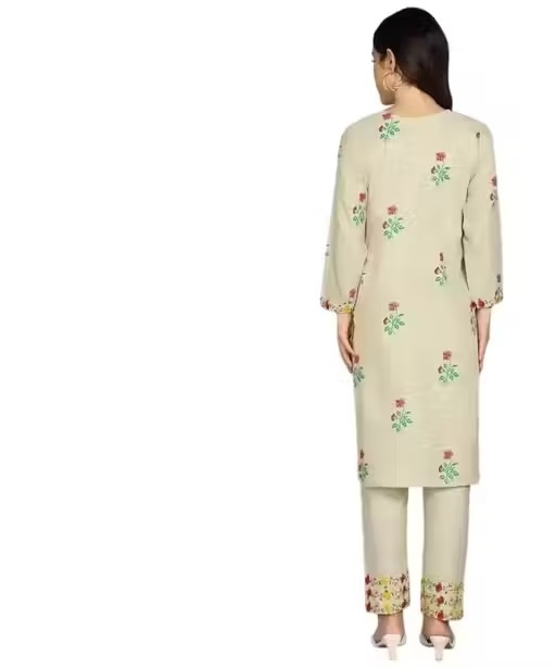 pants kurti kurti pants kurti yellow kurti pant set naira anarkali suit cottan anarkali suit naira kurta set kurti naira cut Color 1 (KS132)