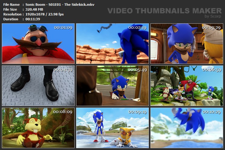 Sonic Boom S01E01 The Sidekick mkv