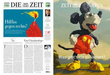 Cover: Die Zeit mit Zeit + Furche Magazin No 04 vom 18  Januar 2024