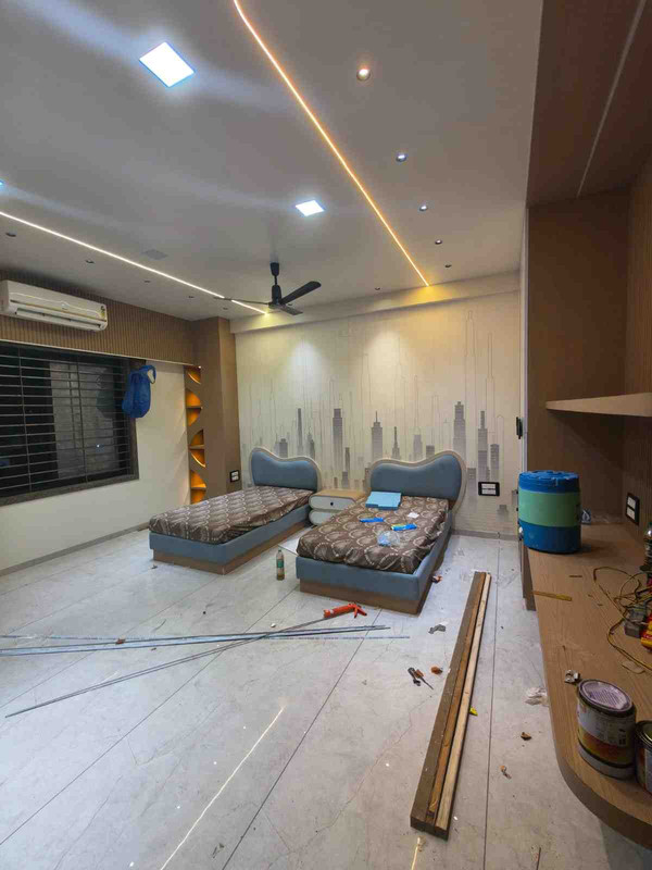 Painting and finishing work by SM INTERIORS DESIGN interior designers in Mumbai