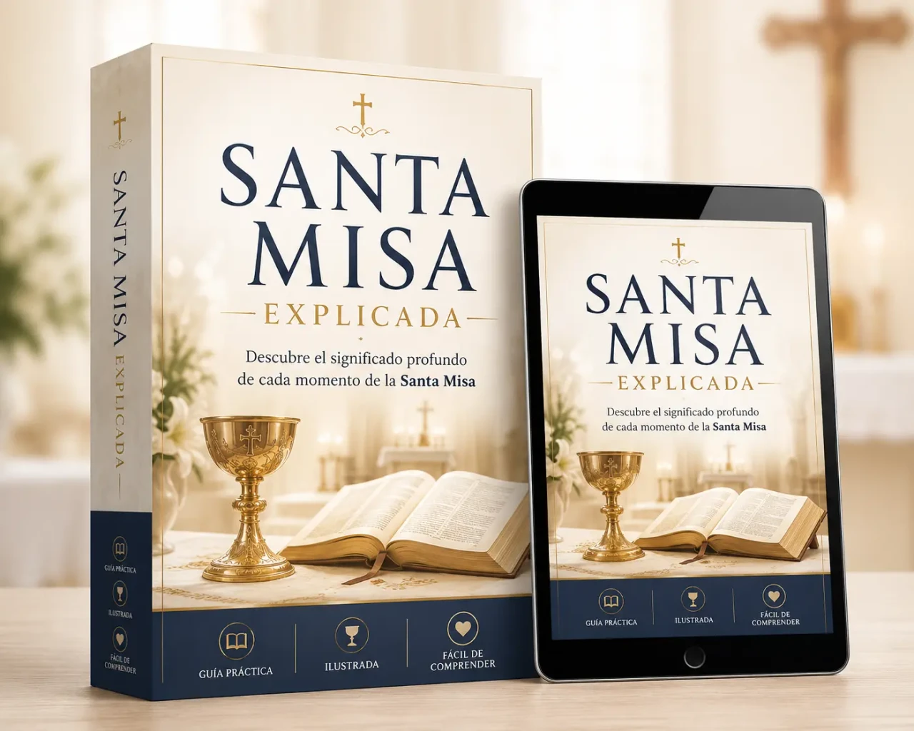 Capa do guia Santa Missa Explicada