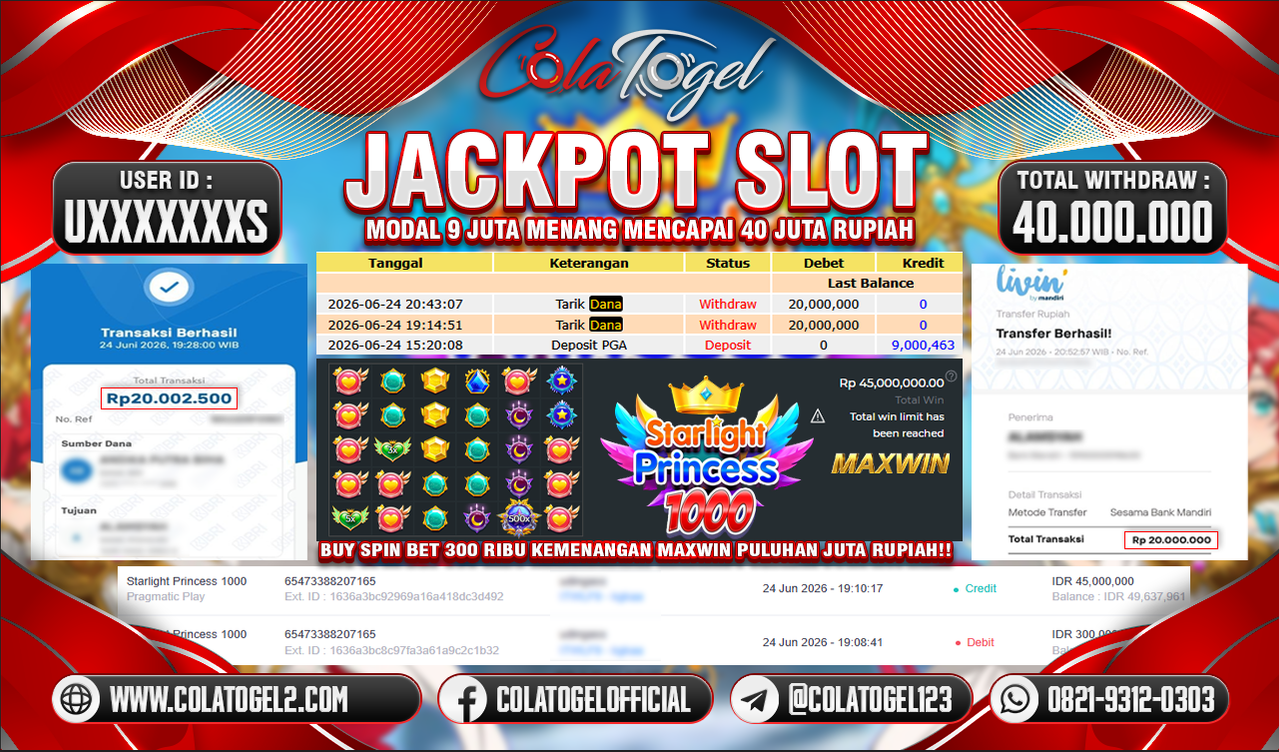JACKPOT SLOT GACOR!!