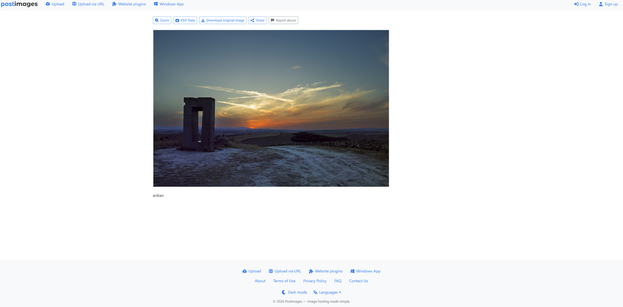 Screenshot Postimages