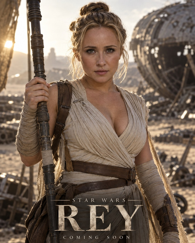 Hayden Panettier Rey Skywalker
