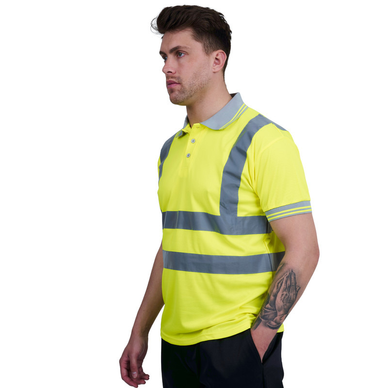 Hi Vis Shirts For Men Class High Visibility Shirt Short