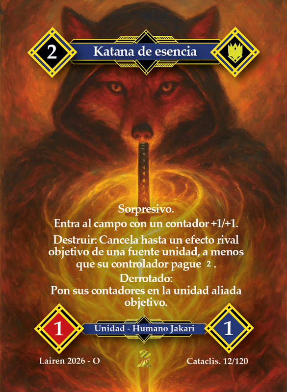KATANA DE ESENCIA