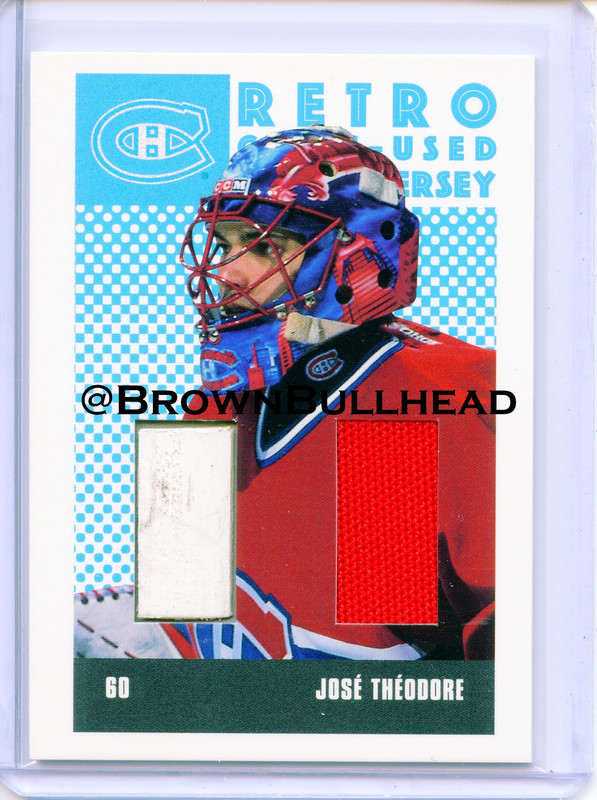 Stick Jersey RSJ-17 José Théodore Montréal Canadiens COPY 5A