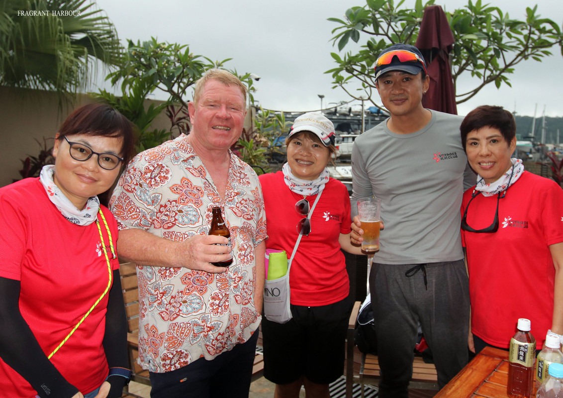 Mark Ashton and Voyages sailors(Women's Sailing Festival 2024)