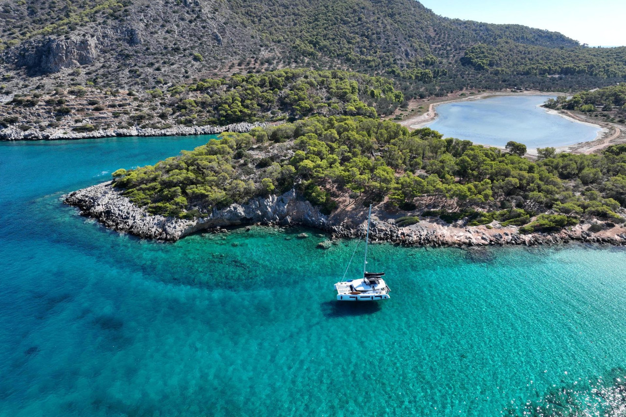 Saronic Triangle day cruise visiting Aegina Poros and Hydra in one day