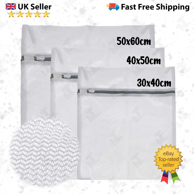 Zipped Wash Laundry Bag