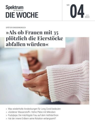 Spektrum der Wissenschaft Die Woche Magazin No 04 2023 Spektrum der Wissenschaft Die Woche Magazin No 04 2023