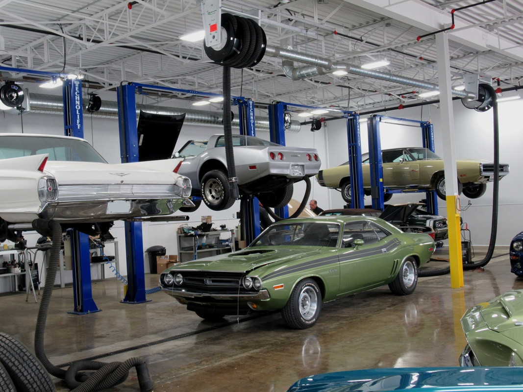 Récente visite chez John Scotti Classic Cars II