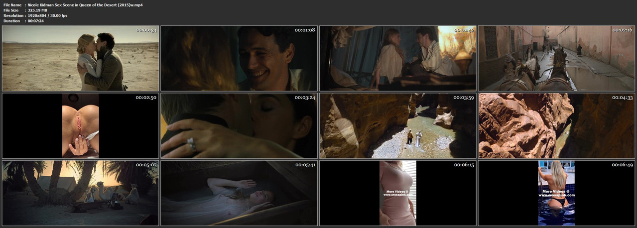Nicole Kidman Sex Scene in Queen of the Desert (2015)w mp4