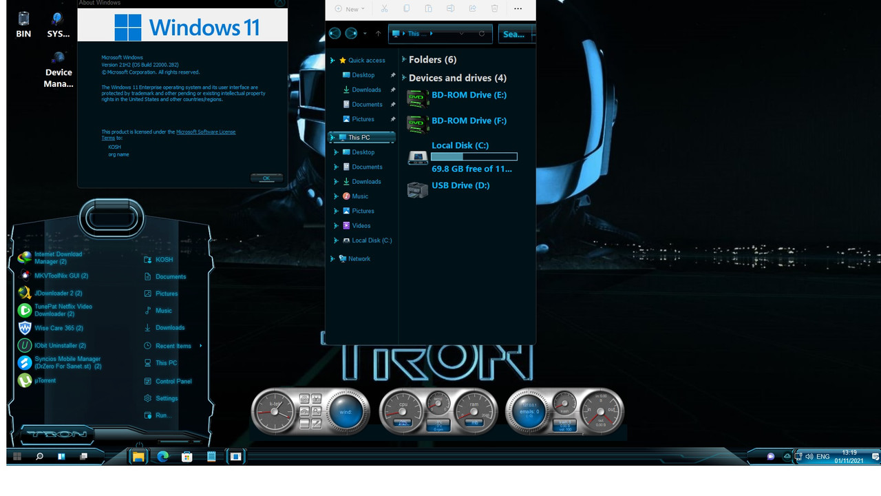 Desktop customization