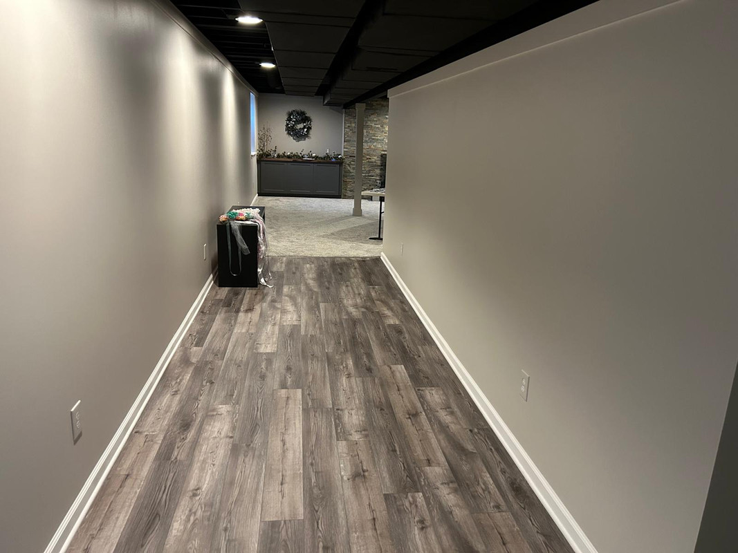 Finished Basement Hallway