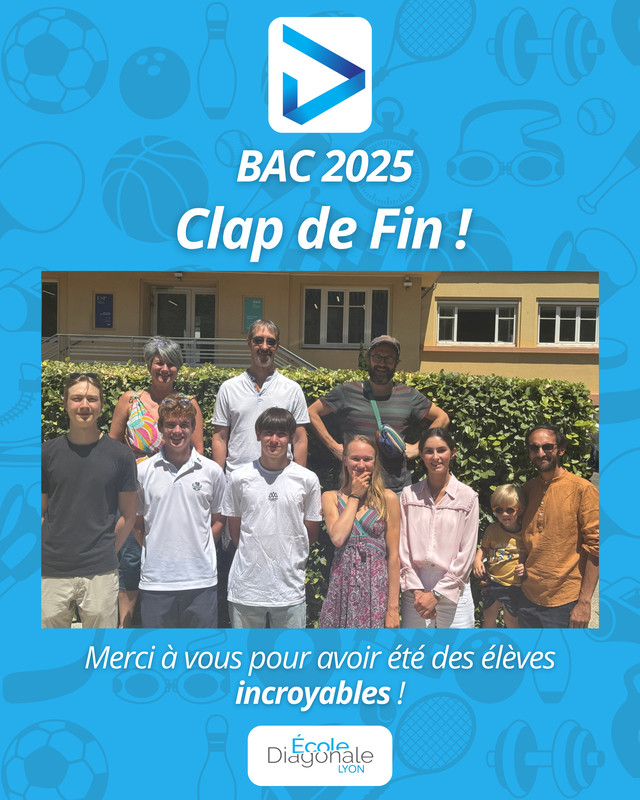 Clap de fin – Bac 2025
